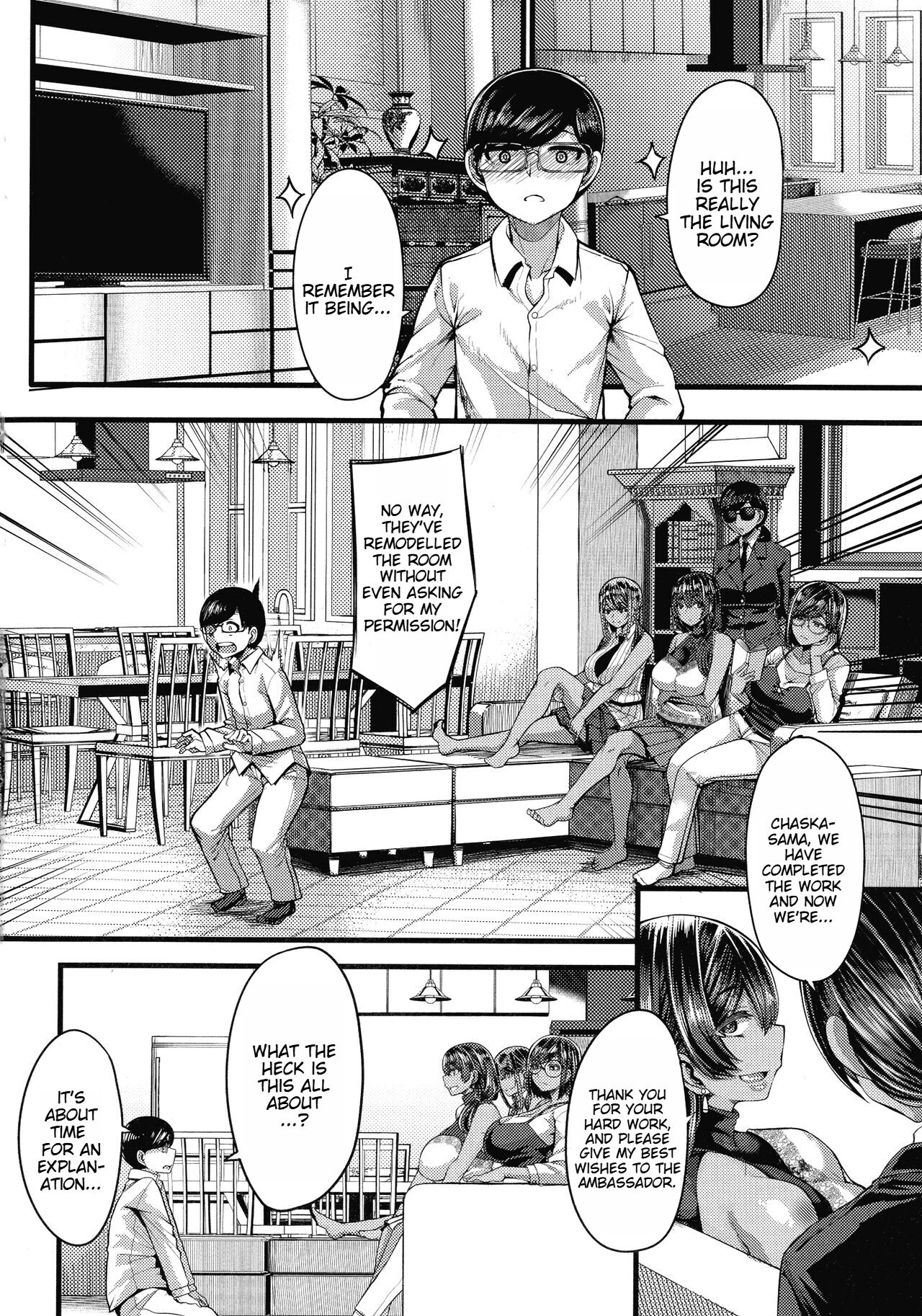 Kasshoku Hime to Himitsu no Keiyaku | The Latina Princesses and the Secret Contract page 7 full