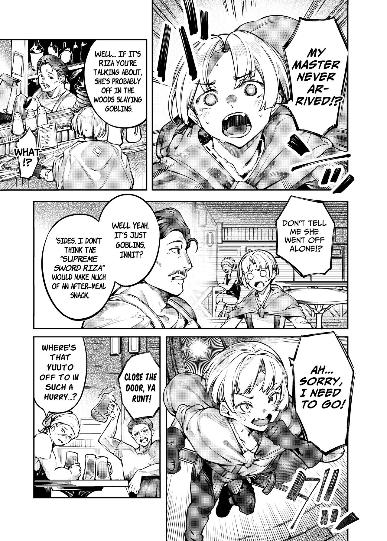 Inmon Jakutai Joshishou ni Wakarase Ecchisuru Manga | A Manga where a Lewd Crest has weakened my Master page 3 full