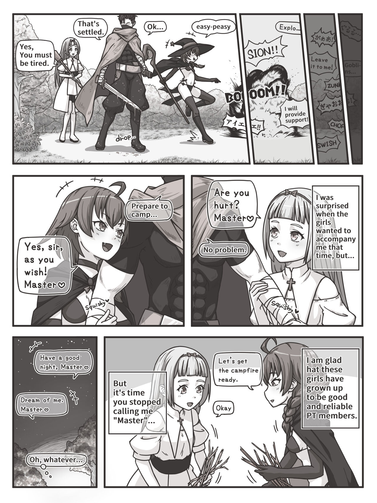 Fight Between Priestess & Witch page 3 full