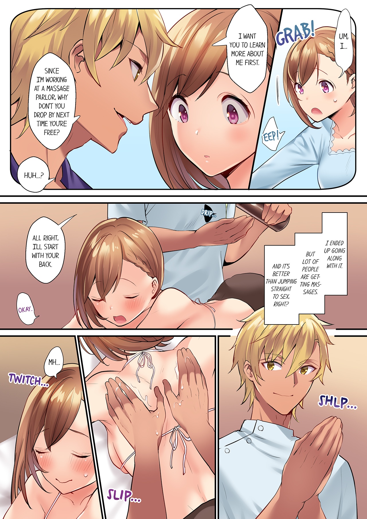 Netori Ai SEX - Chara Otoko no Hentai Massage Osananajimi no Nettori Aibu 1 | N.T.R. Sex Wars - Playboy's Depraved Massage VS. Childhood Friend's Sensual Touch 1 page 10 full