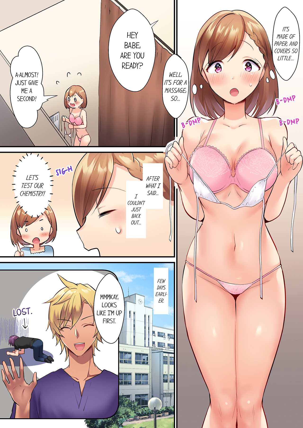 Netori Ai SEX - Chara Otoko no Hentai Massage Osananajimi no Nettori Aibu 1 | N.T.R. Sex Wars - Playboy's Depraved Massage VS. Childhood Friend's Sensual Touch 1 page 9 full