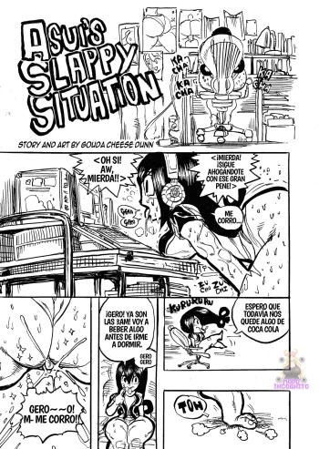 [Gouda Cheese Dunn] Asui's Slappy Situation (Spanish) (Modo Incognito) cover