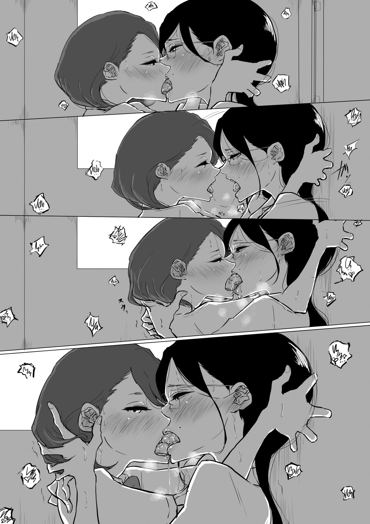Sousaku Yuri: Les Fuuzoku Ittara Tannin ga Dete Kita Ken | I Went to a Lesbian Brothel and My Teacher Was There page 12 full