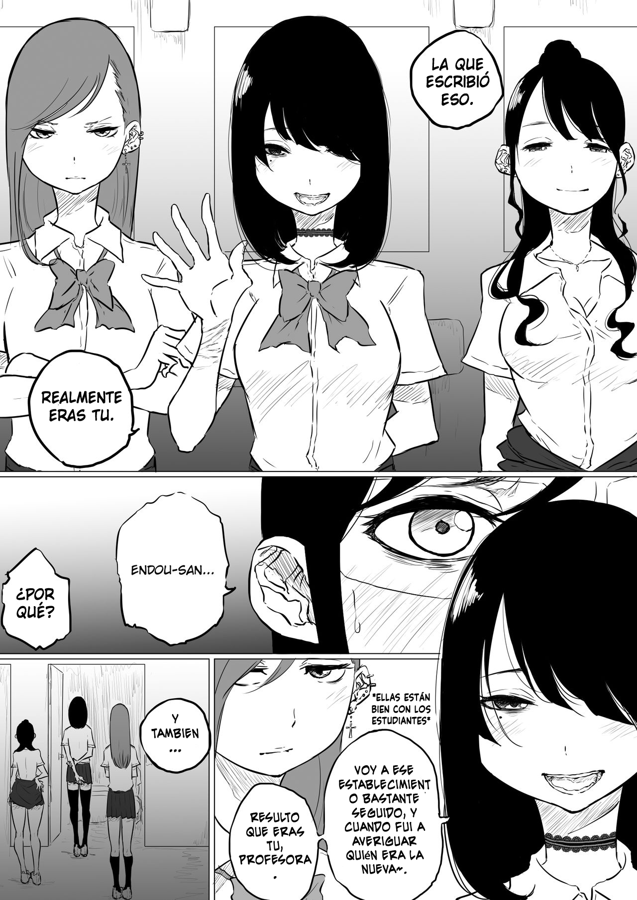 Sousaku Yuri: Les Fuuzoku Ittara Tannin ga Dete Kita Ken | I Went to a Lesbian Brothel and My Teacher Was There page 7 full
