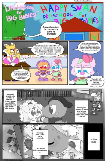 [LifeWithHajime] Lección de Vida para Grandes Bebés! de Piggy //Parte 1// (Comic ABDL +18) cover