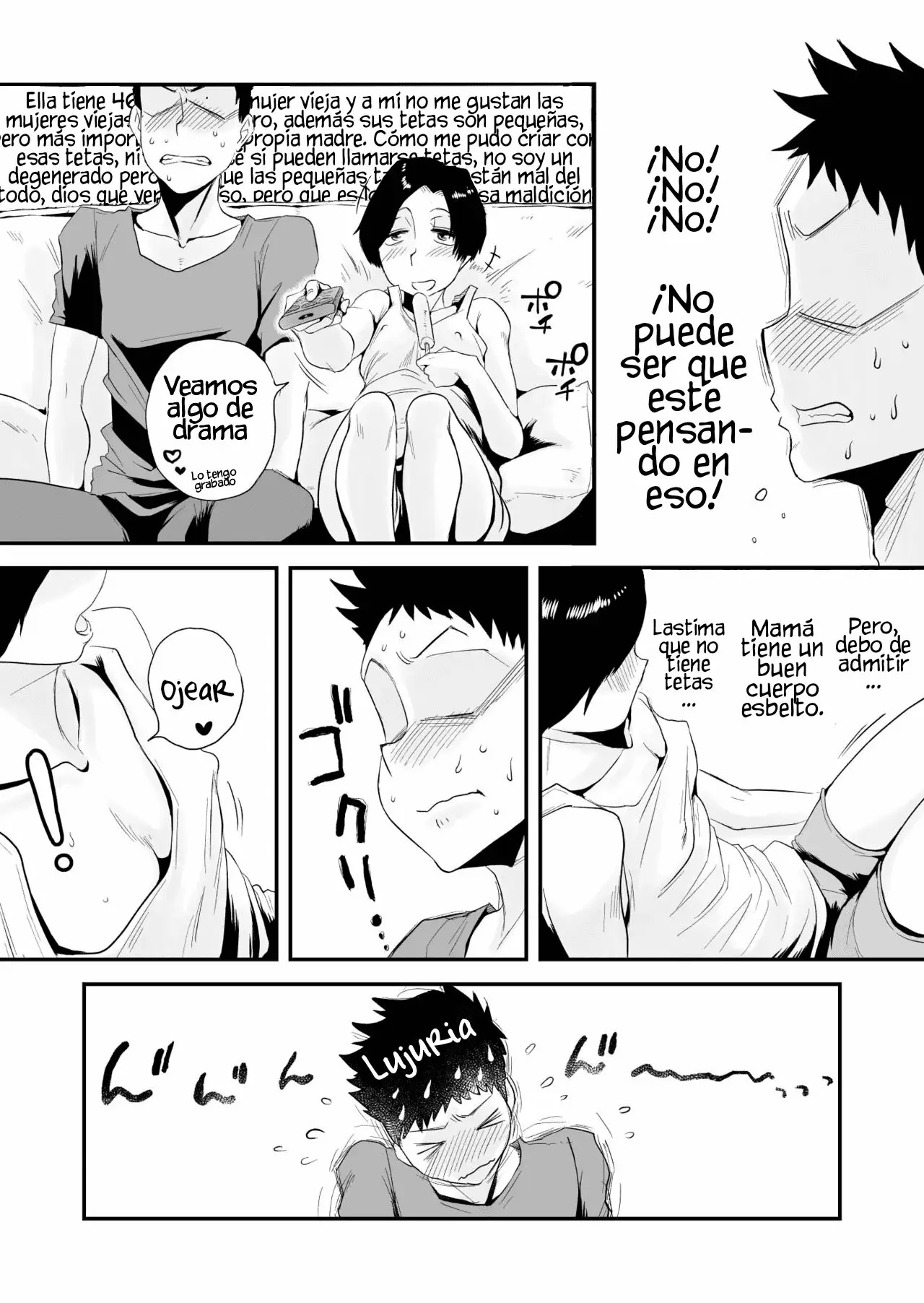 46-sai Hinnyuu Haha to no Kinshin SEX page 4 full