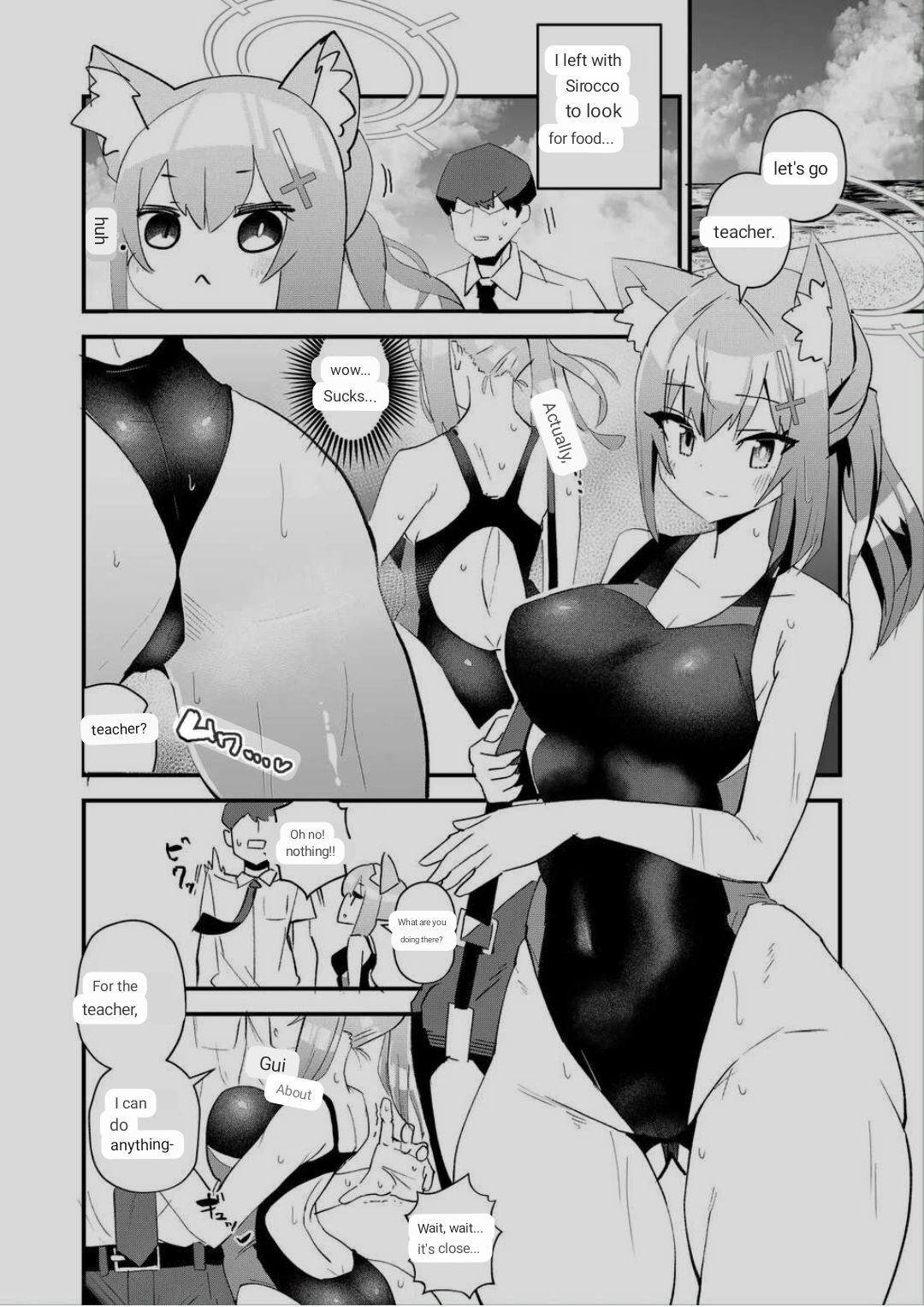 Sensei. Motto Chikaku de Mite page 2 full