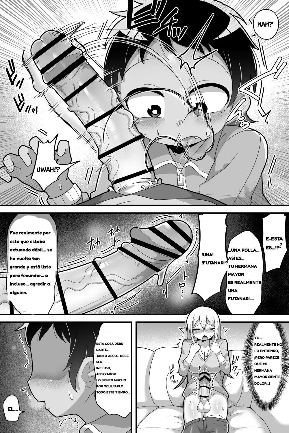 Daisuki na Kinjo no Yasashii Onee-chan ga Futanari datte node Senyou Onaho ni Narimashita page 8 full