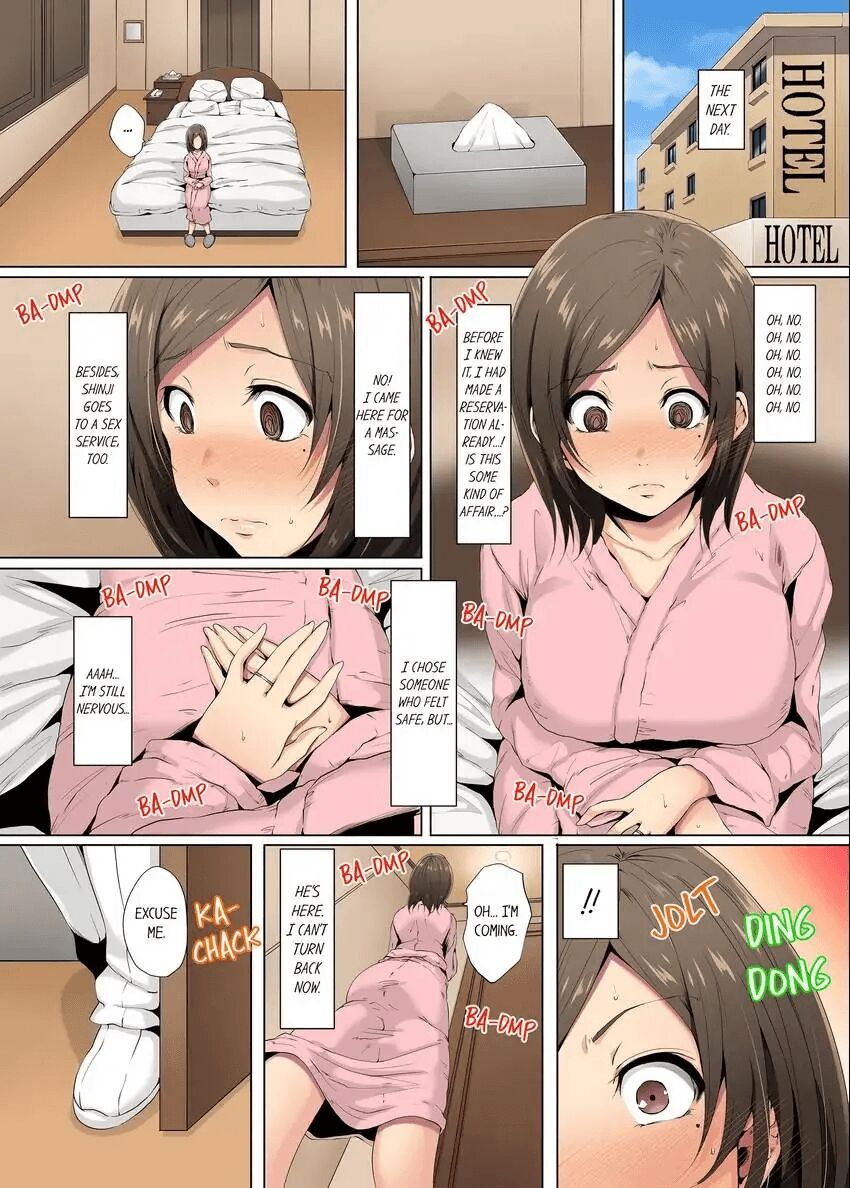 Resu Tsuma ga Seikan Esthe de "Mata… Iku…" Uneru Yubi de Oku made Hogusare 1-35 | A Sexless Wife Finds Pleasures in a Sexual Beauty Treatment and Cums Again and Again 1-35 page 8 full
