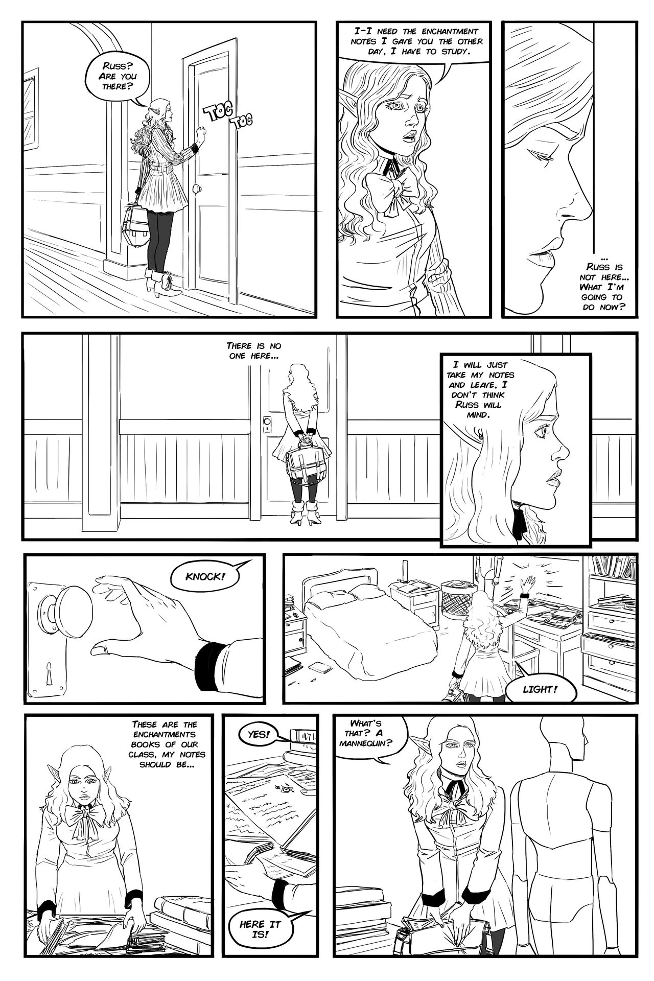 Kiwa's enchantment notes page 1 full