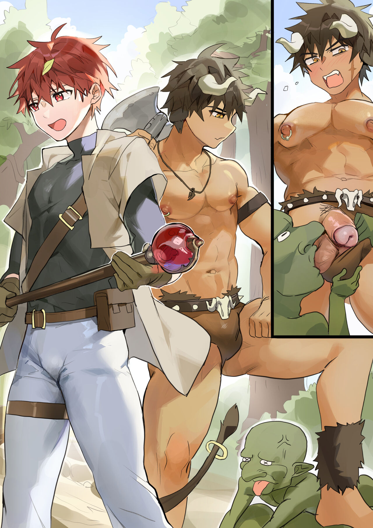 Artist Takk: Kris And Bautel : Trapped In A Goblin Cave Artist page 11 full