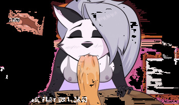 Loona Wolf Girl Deepthroat & Creampie Gif Compilation (Hole House Game) [Helluva Boss] cover