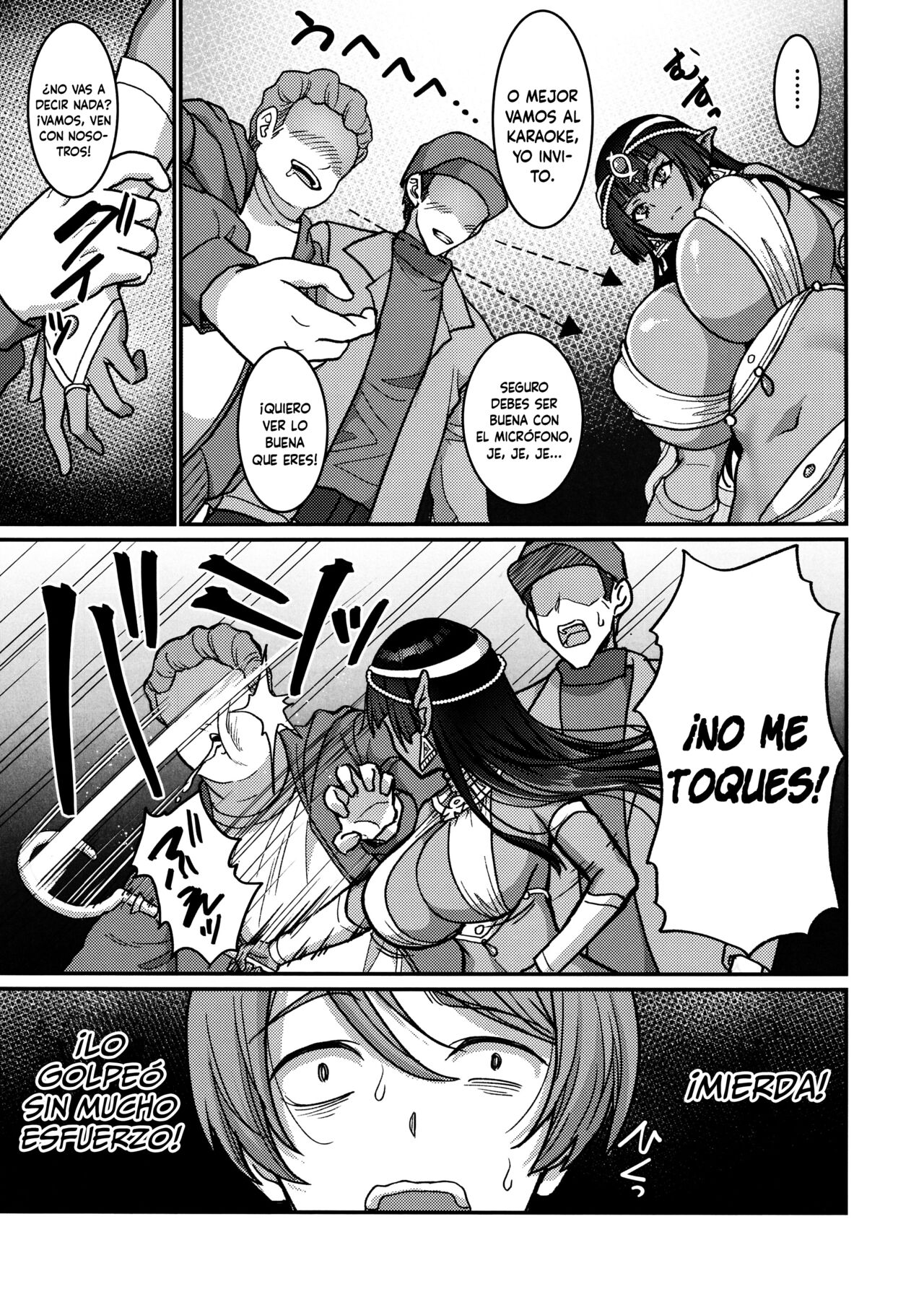 Muchi Muchi Kasshoku Oujo to Yarimakuri Dousei Seikatsu page 4 full