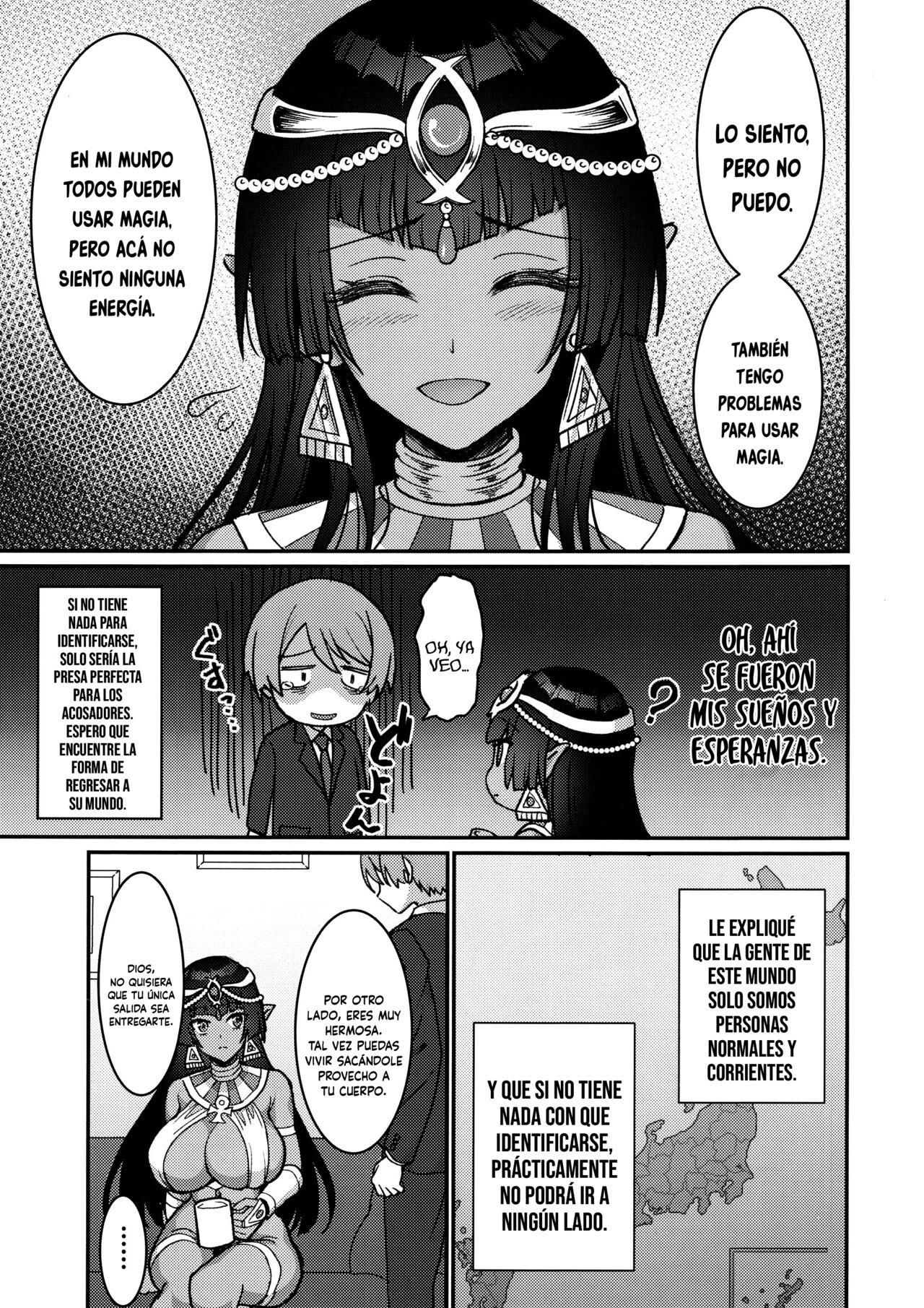 Muchi Muchi Kasshoku Oujo to Yarimakuri Dousei Seikatsu page 8 full