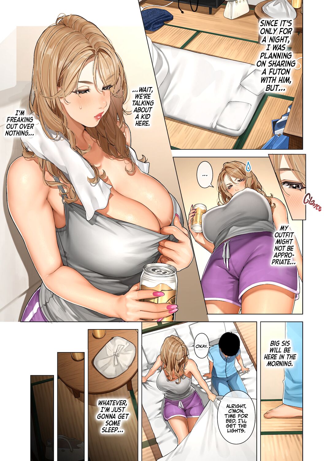 Gal Mama Anna-san page 12 full