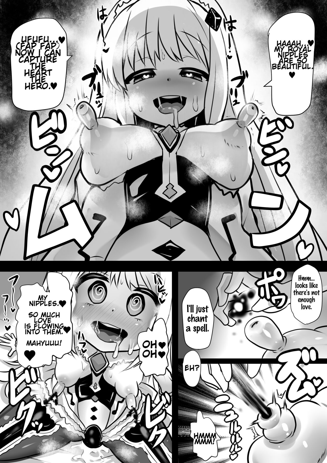 Majo to Royal Chikubi Hime | The Witch and the Royal Nipple Princess page 9 full