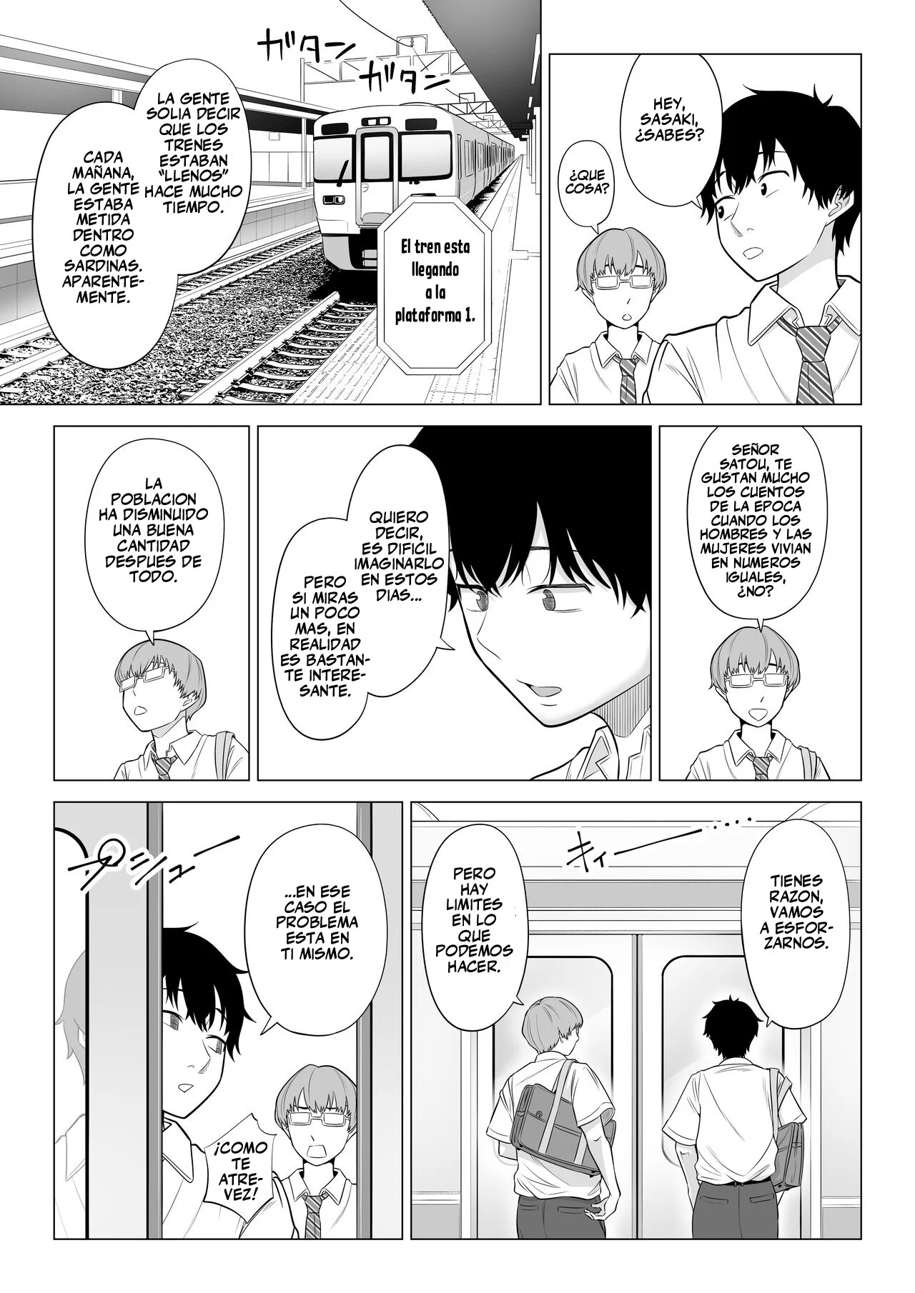 Dansei ga Kyokutan ni Sukunai Kono Sekai de wa, Seishi wa Kichou na Shigen desu. | En un mundo donde los hombres son escasos, el esperma es un recurso valioso page 7 full