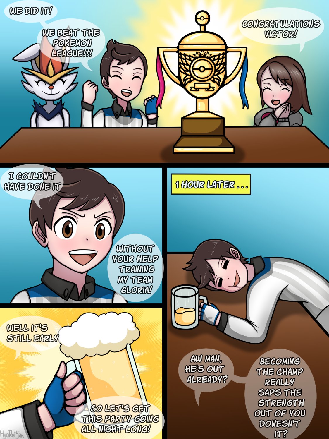 Gloria and the champion page 1 full