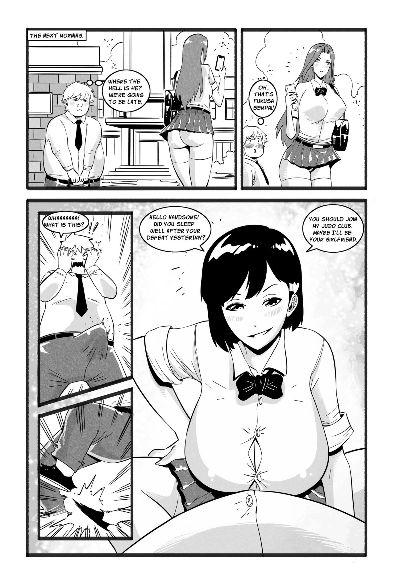 I Will Make Us Win At Judo Chapter 1 - 2 page 12 full