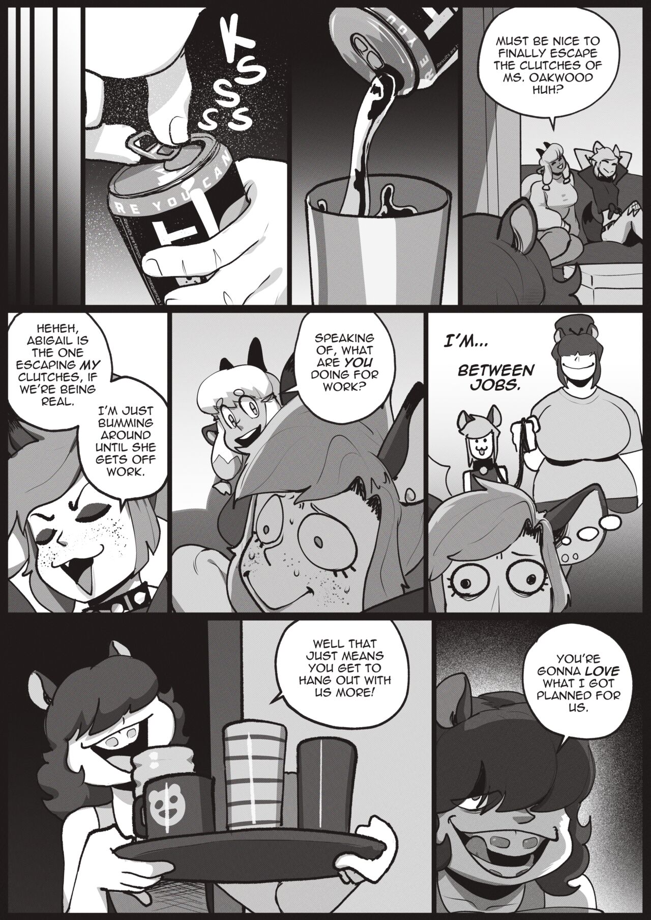 Stacy & Company: Caffeine Rush 2 page 9 full