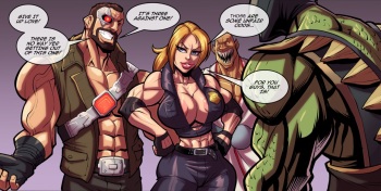 [Fontez] Sonya Blade 30k (Mortal Kombat) cover