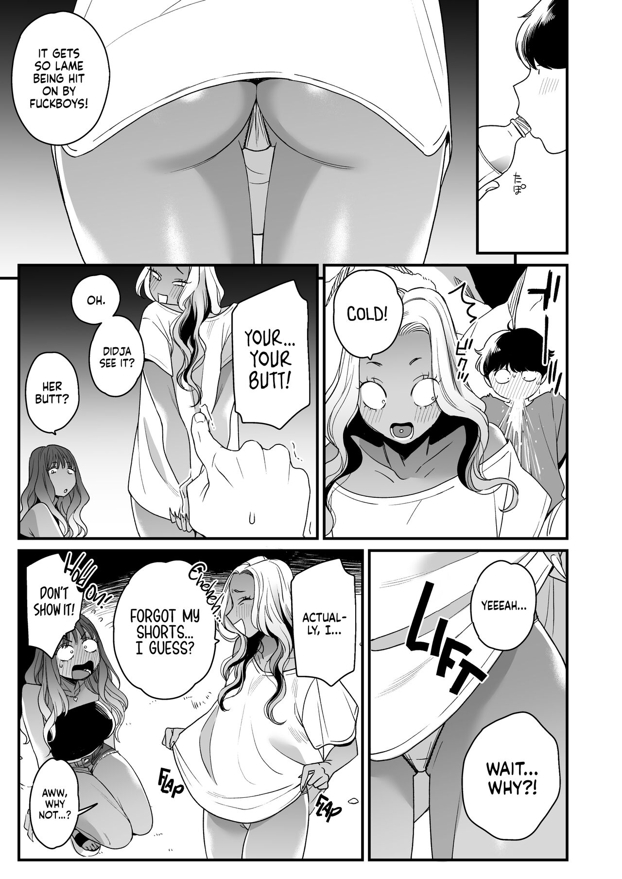 Natsu to Umi to Gal ×2 | Beach, Sun, And A Pair Of Gyarus! page 11 full