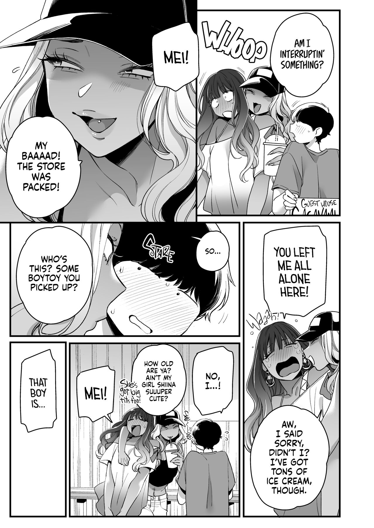 Natsu to Umi to Gal ×2 | Beach, Sun, And A Pair Of Gyarus! page 7 full