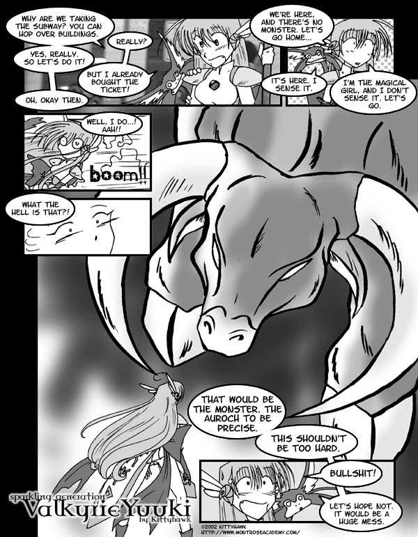 Sparkling Generation Valkyrie Yuuki Webcomic page 11 full