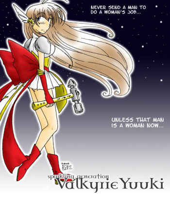 Sparkling Generation Valkyrie Yuuki Webcomic cover
