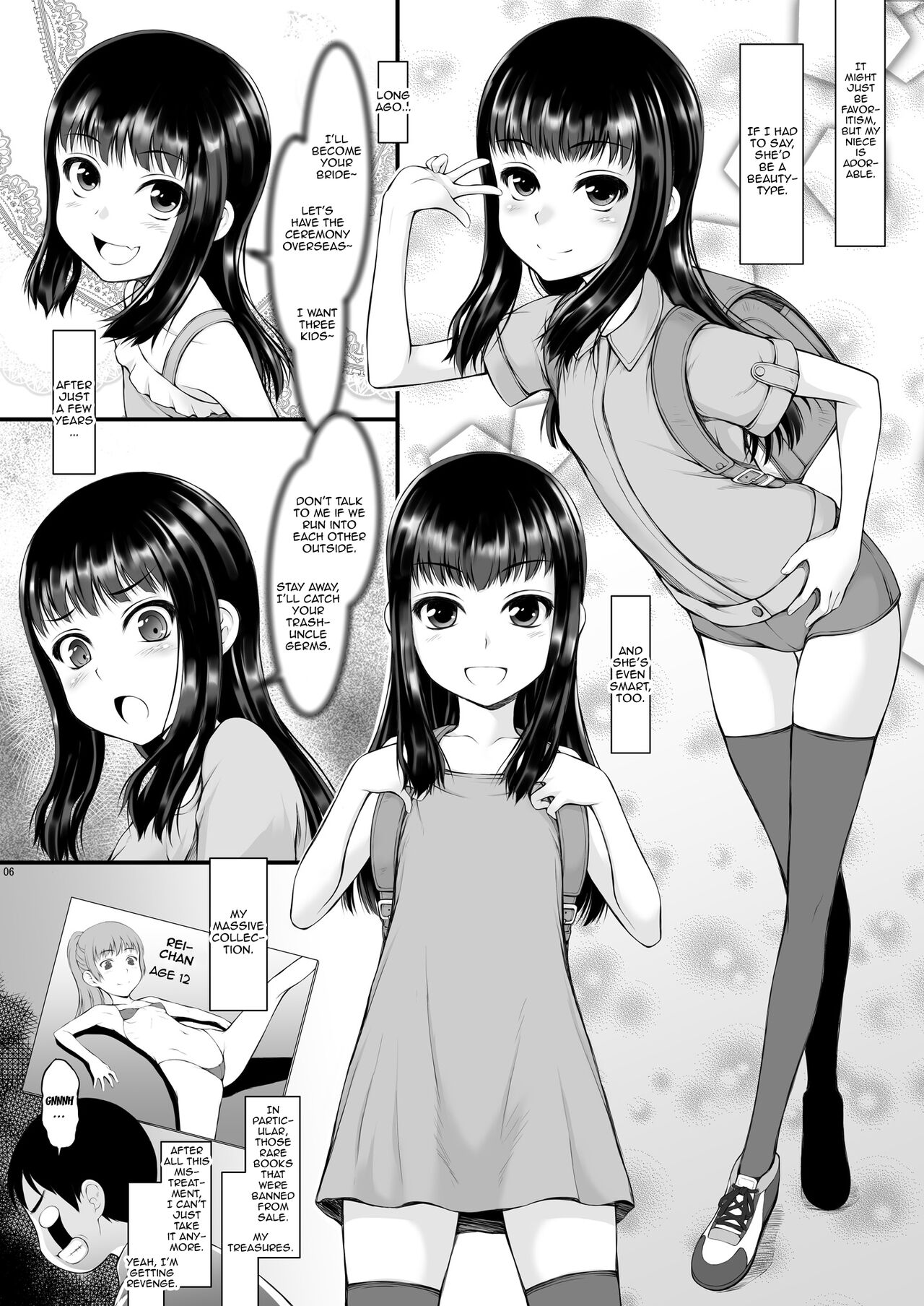 JS Mei de Seiyoku Shori Itashimashita. | I Took Care Of My Sexual Needs With My Schoolgirl Niece page 5 full