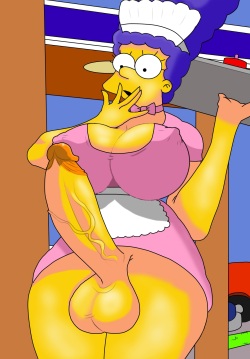 The Simpsons - Futanari