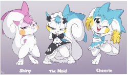 Naughty Pachirisus + Extras