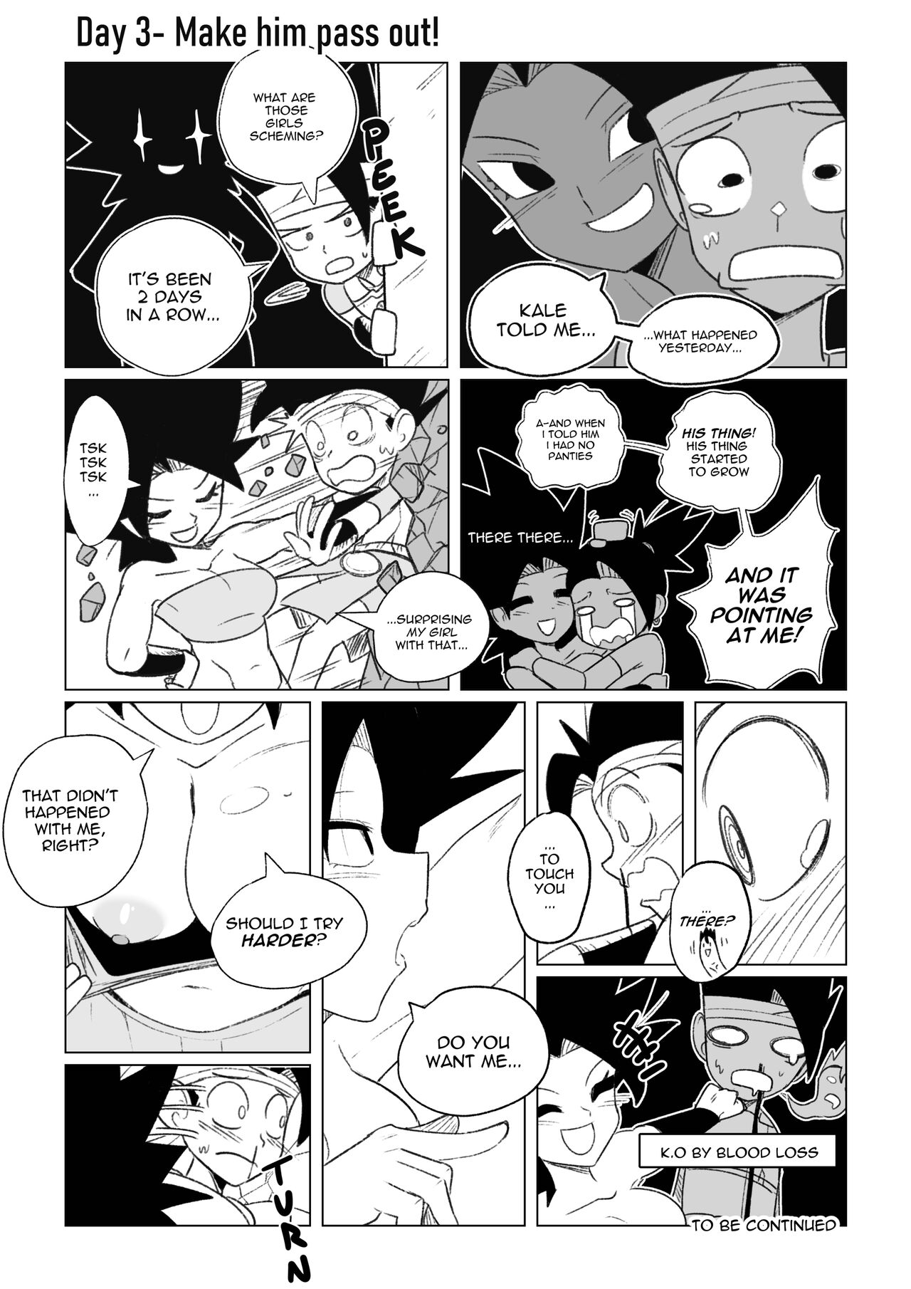 Teasing Cabba page 8 full
