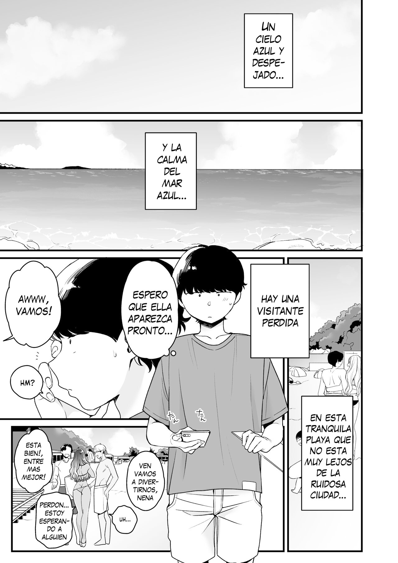 Natsu to Umi to Gal ×2 | Beach, Sun, And A Pair Of Gyarus! page 3 full