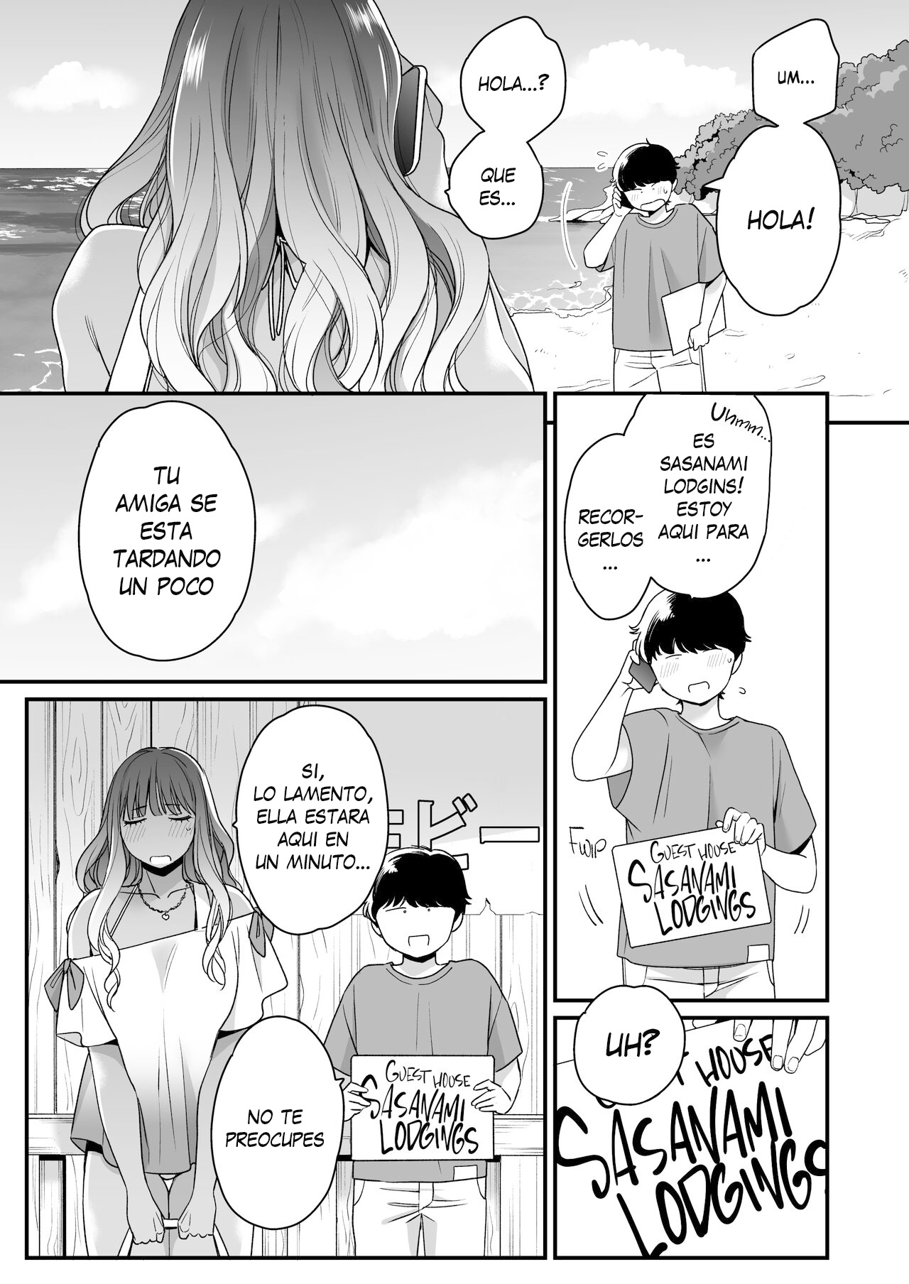 Natsu to Umi to Gal ×2 | Beach, Sun, And A Pair Of Gyarus! page 5 full