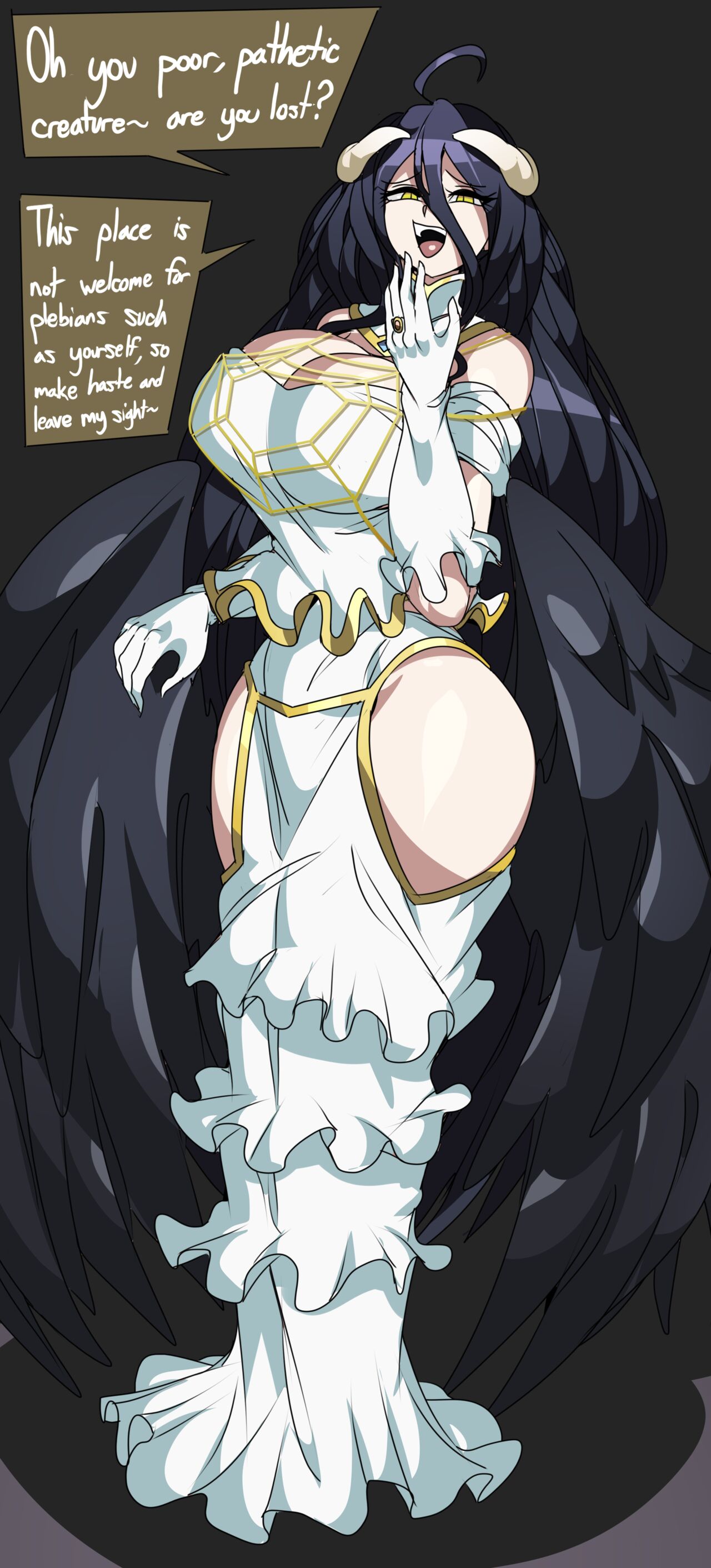 Shalltear Bloodfallen & Albedo instant loss comm page 6 full