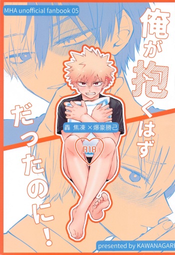 (Douyara Deban no Youda! 34) [KAWANAGARE (Kawana)] Ore ga Daku Hazu datta no ni!  (Boku no Hero Academia) cover