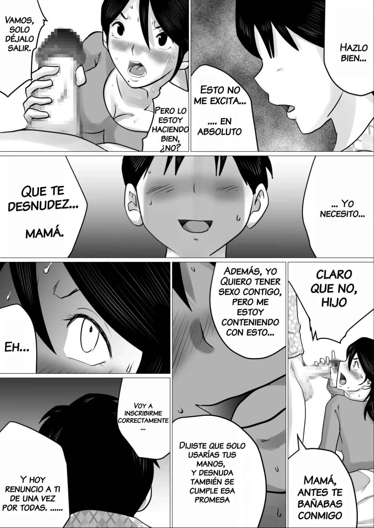 Goukaku Iwai ni SEX wo Nedarareta Haha | Madre a la que le pidieron sexo como regalo por aprobar el examen page 12 full