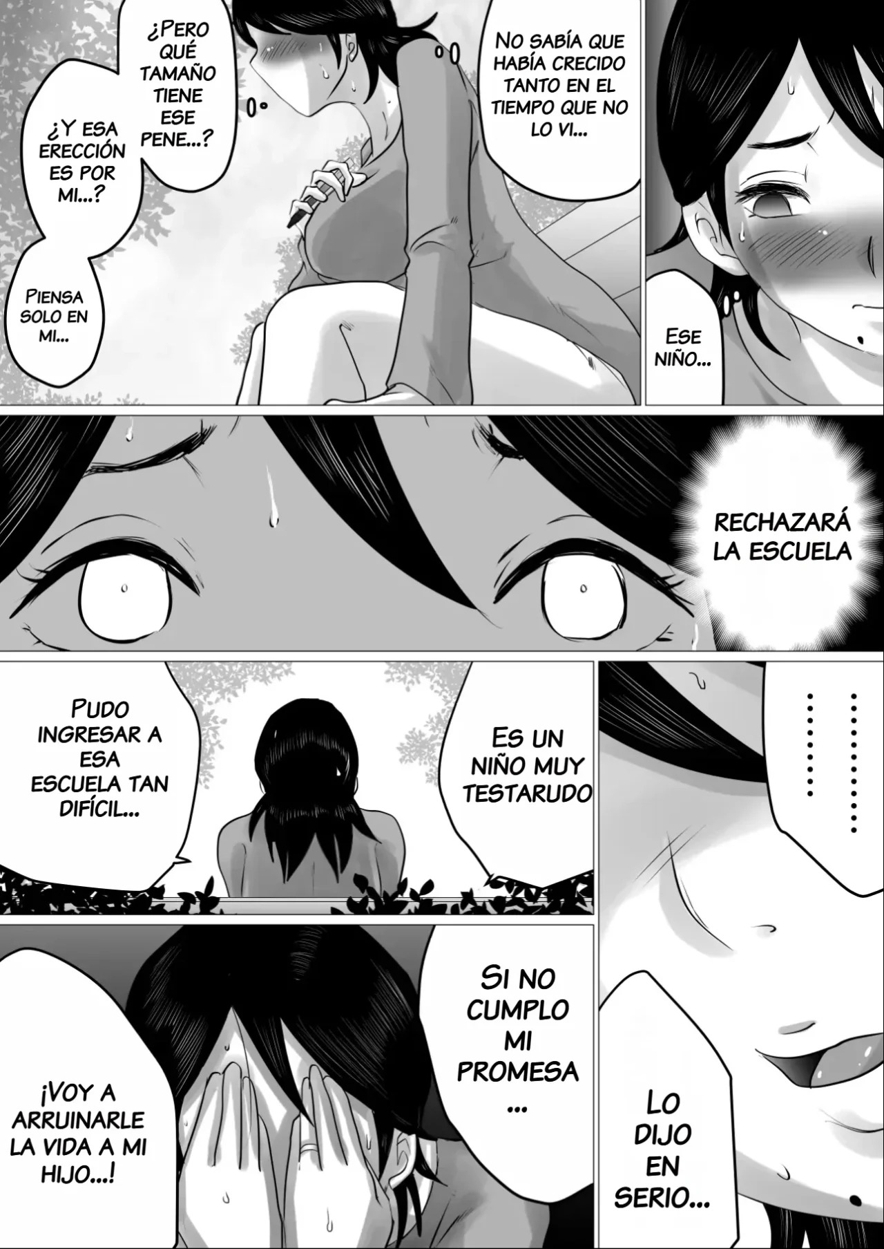 Goukaku Iwai ni SEX wo Nedarareta Haha | Madre a la que le pidieron sexo como regalo por aprobar el examen page 8 full
