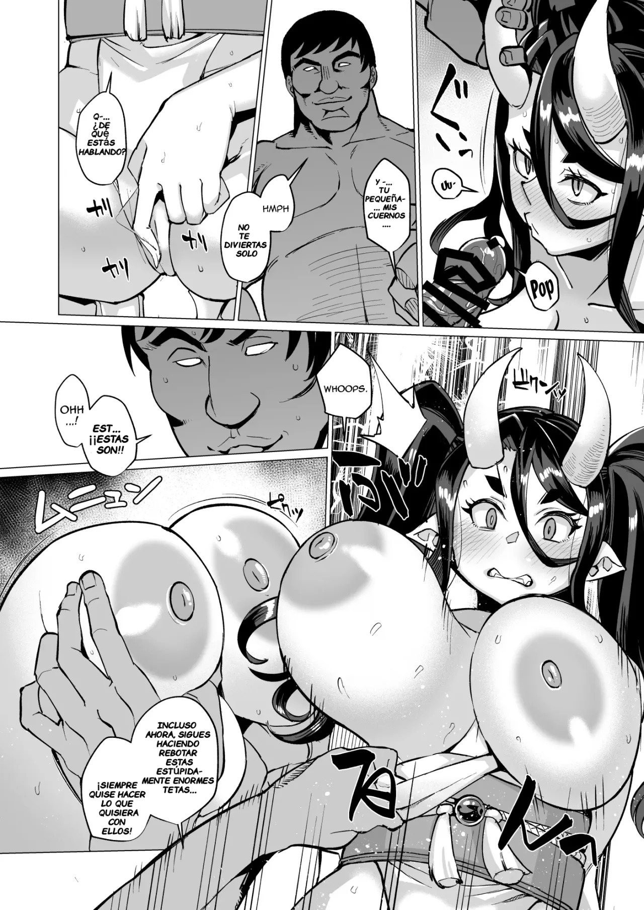 Oni Miko Yome Da Furusato de Choushi Koi Teta Shouwaru Oni Lolibabaa ga Jigou Jitoku de Subete o Ushinai Korogarikonde Kita node Oyome-san Ken Onaho ni Shiteyaru Hanashi page 11 full