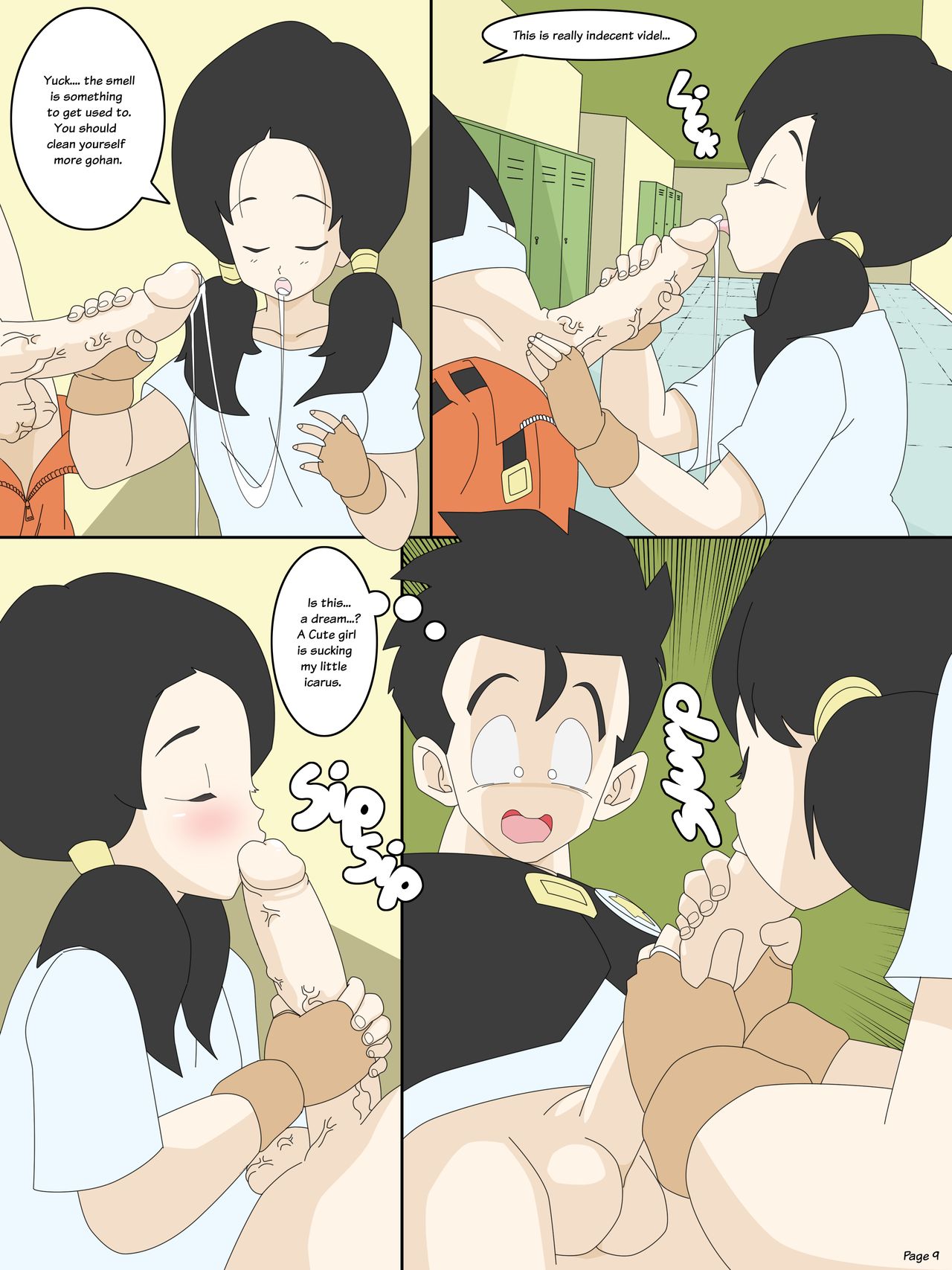 Dragon Ball Yamete: The Gohan and Videl Project page 11 full