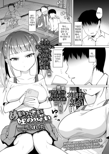 [KONBOI] Meippai Mei Oppai - MAXIMUM NIECE'S BOOBS | 눈이 가는 거유조카 (COMIC LOE VOL.2 Bi) [Korean] cover