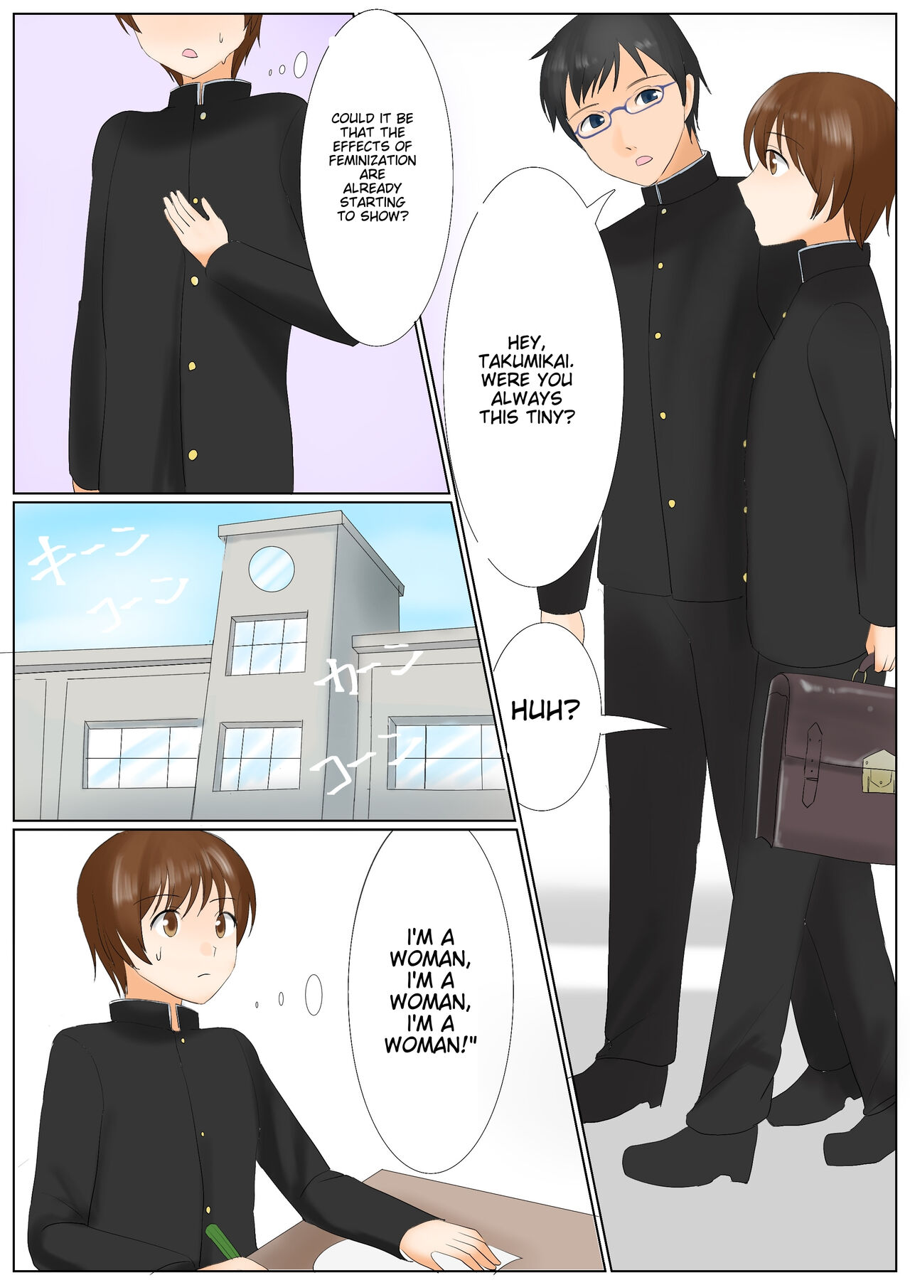 Inu ni Naritakunai nara, Onnanoko ni Naru shika Nai yo ne? Onii-chan ichigoreader page 10 full