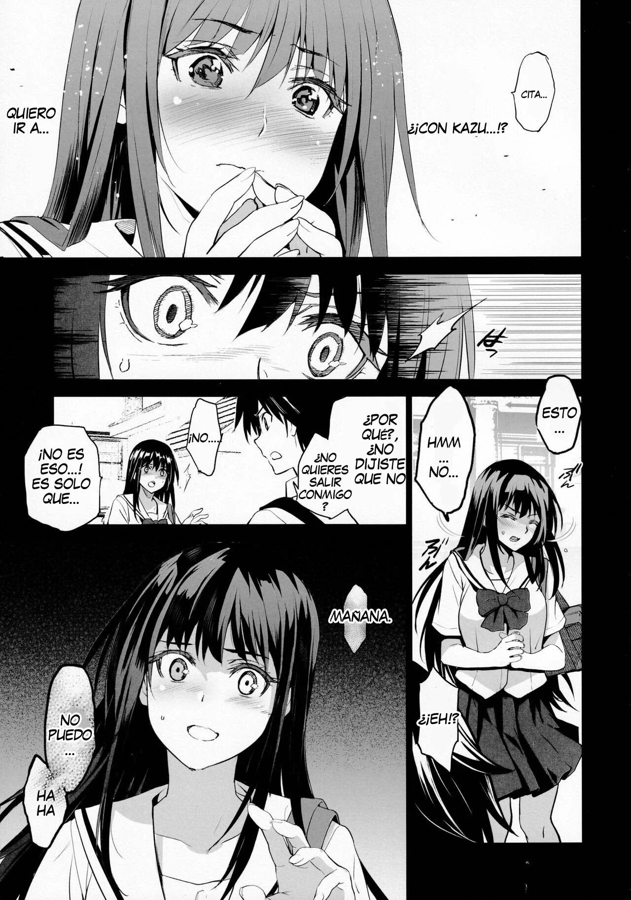 Otonari no Nie Ni  - Chichi ni Enko o Shiirareru Osananajimi page 5 full