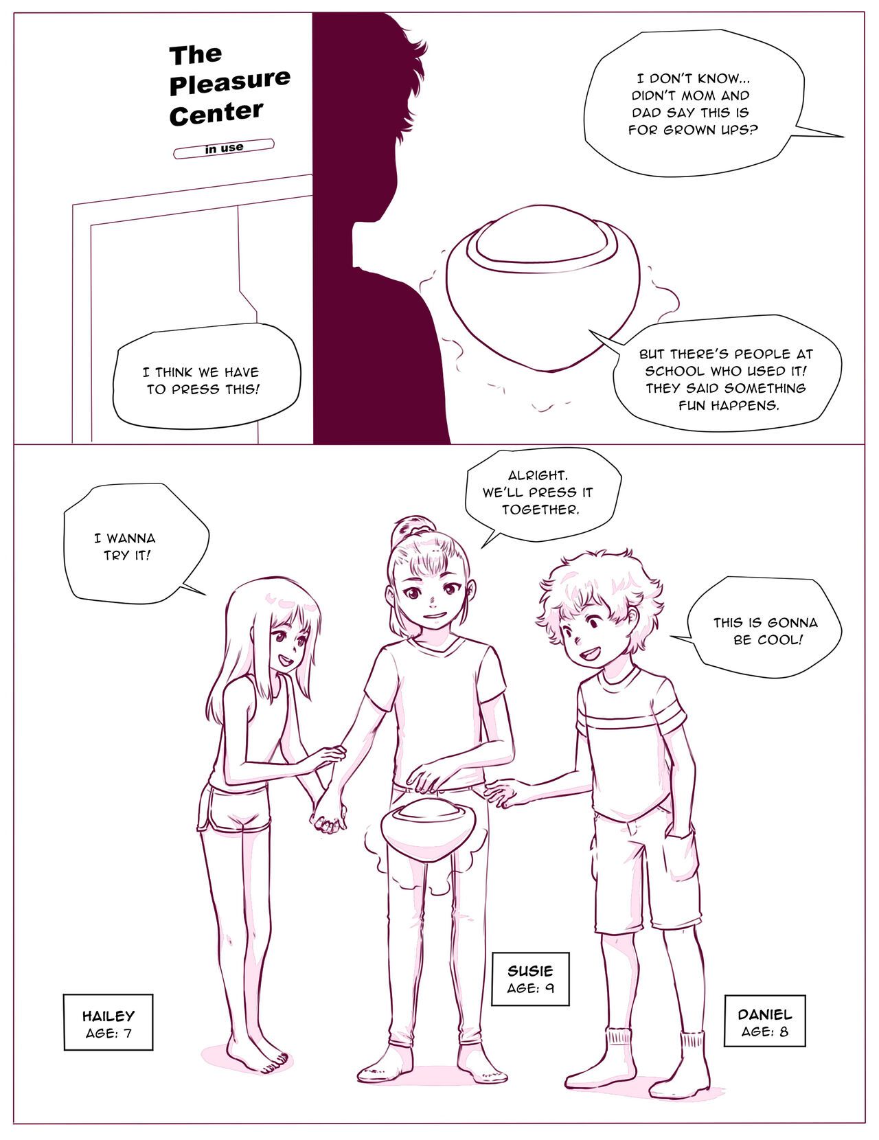 Body Horror Button 2 page 1 full