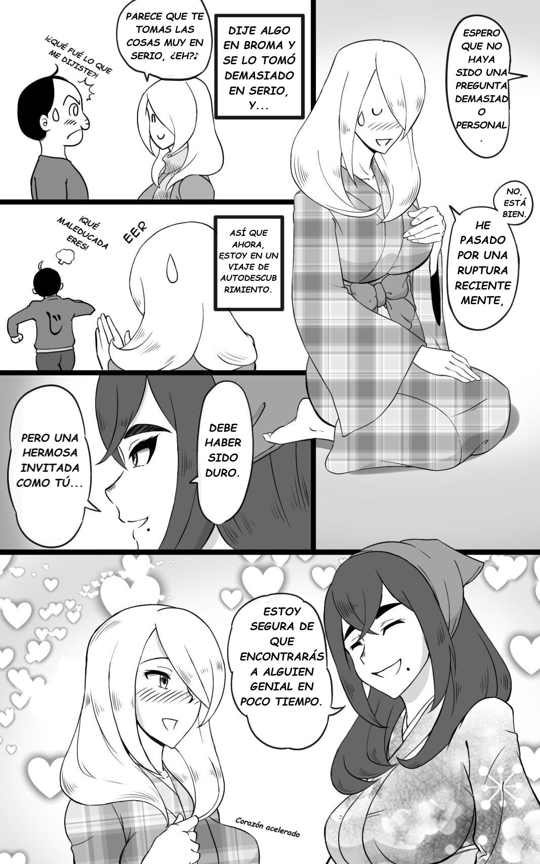 Hitou Futanari Onsen Himitsu no Shoushin Ryokou | Hidden Futanari Hot-springs Retreat ~what becomes of the broken hearted~ page 5 full