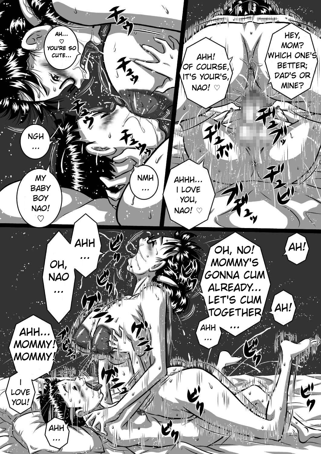 Haha x Musuko + Chichi x Musume!! Konya mo Kinshinsoukan  Shinai to!! | Mother And Son, And Father And Daughter - Tonight Is Incest Night page 11 full