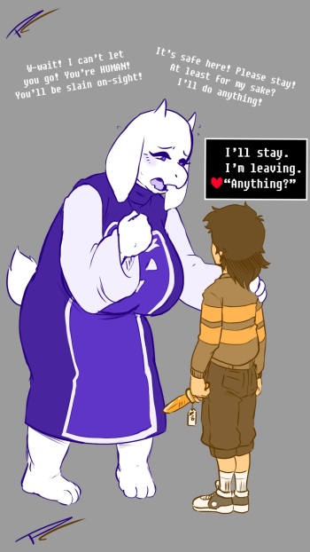 Toriel's offer cover
