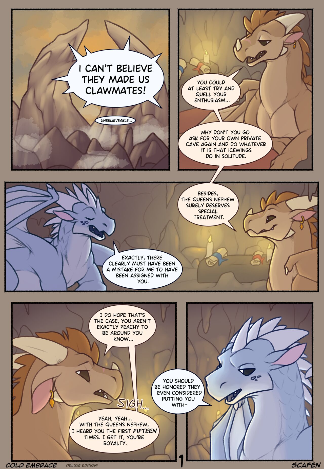 Cold Embrace page 1 full