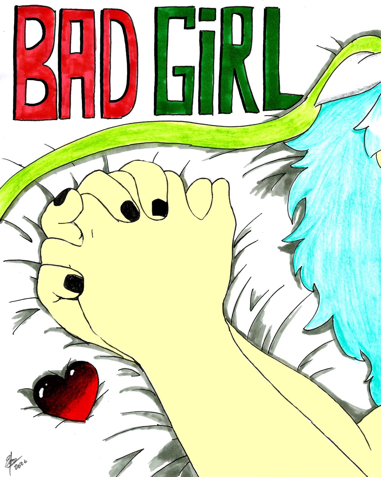 Bad Girl page 1 full